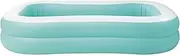 [INTEX] Mandarin Swim Center Family Pool, 90" x 58" x 18", for Ages 3+, Orange/White