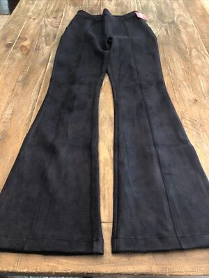 Spanx, Black Flare Yoga Pants, Size M