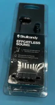 Skullcandy Jib In-Ear Earbuds with Microphone - Black S2DUYK-343