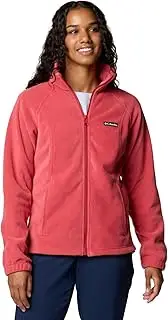 [Columbia] Women's Benton Springs Full Zip, Daredevil, Large, Daredevil 2024