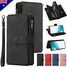 For Samsung A15 A35 A55 A14 A54 A33 A50 A71 A32 A52 A06 Wallet Case Zip Cover