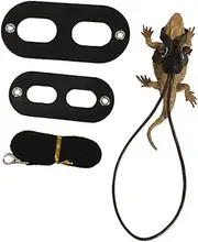 BESPORTBLE 3-Pack Reptile Lizard Harness Set Pet Hauling Cable Rope for Small Animals Lizard Accessories Safe Durable Harnesses