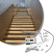 LED Stair Lighting Controller for Pixel Strip Lights Motion Sensor Kit