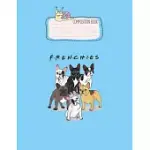 COMPOSITION BOOK: FRENCHIES FRENCH BULLDOG LOVER GIFT LOVELY COMPOSITION NOTES NOTEBOOK FOR WORK MARBLE SIZE COLLEGE RULE LINED FOR STUD