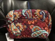 ***Vera Bradley Large Cosmetic Bag~Paisley Jamboree~NWT!!!***