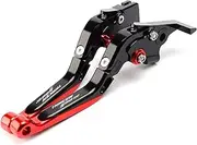 Motorcycle CNC Brake Clutch Levers Tracer 900GT, for Yamaha, for Tracer 900 Gt, for Tracer900gt 2018-2019 Brake Clutch Lever(Red)