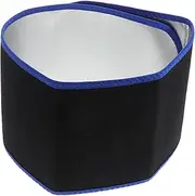 Yardwe Sweat Waist Band Women's Men's Exercise Belt Waist Trimmer for Slimming Belt for Fitness Blue