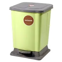 在飛比找Yahoo!奇摩拍賣優惠-好媽媽踏式垃圾桶-小-綠色