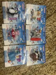 Waggles 6 Complete Play Figurines,NIP Ready To Ship With Accessories Great Gift