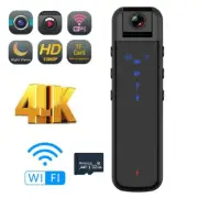 32GB HD WIFI Mini Police Body Camera 1080P Video Recorder Pocket Night Vision