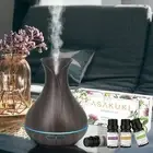 Essential Oil Diffuser Bundle with Essential Oils Set, 400ml Home Christmas