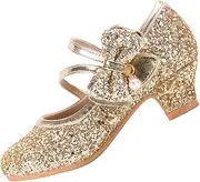 [EIGHT KM] EKM7010 Girls Mary Jane Low Heel Plain Court Shoes