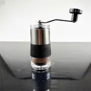 Manual Coffee Grinder Mini Stainless Steel Hand Coffee Bean Grinders Mill Foamer Kitchen Tool Coffee Black