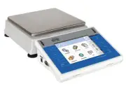 Radwag WLY 1/D2 High Capacity Lab Balance,Bench Scale,Touch Screen, 1kgx0.01g