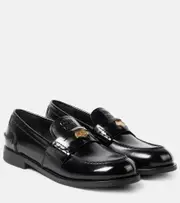 [Miu Miu] Miu Miu Leather loafers AU 5 black
