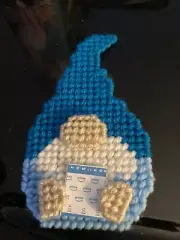 plastic canvas gnome