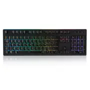 Meco 104 Keys German Layout Keyboard RGB LED Effects With Mechanical Handfeel Gaming Keyboard GERMANY