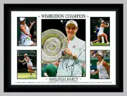 ASH BARTY 2021 WIMBLEDON CHAMPION SIGNED PHOTO COLLAGE PRINT ONLY OR FRAMED