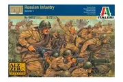 Italeri: 1/72 Russian Infantry (WWII) - Model Kit
