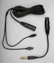 SENNHEISER 4-Pin XLR Balanced Stock Cable & ADAPTER for HD 650, HD 660 S - 10ft