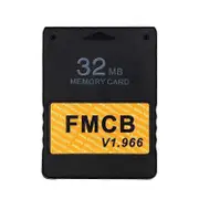Bitfunx Free McBoot v1.966 8MB/16MB/32MB/64MB Memory Card for PS2 FMCB Version 1.966 FMCB 32MB v1.966