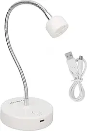 LED Nail Curing Lamp Quick Dry Nail Polishing Curing Lamp Gooseneck Light for Home Salon 9W
