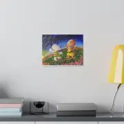 Charlie Brown. Matte Canvas, Stretched, 0.75"