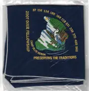 2007 Dixie Fellowship Neckerchief Tomo Chi-Chi 119 Blue Heron