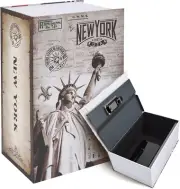 Book Safe Combination Lock Box: Ohuhu Extra Large Diversion Secret Safe Hide Mon