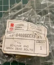 Schlage And Arrow Dead Bolt Locks Rekey Cylinder By Lsda Sc1 2 Keys Locksmith