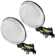 LAMGO 2 Pack LED Barn Light, 120W 15000LM Dusk to Dawn Outdoor Lighting, Yard...