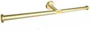 Golden Towel Rack Towel Bar Ring Brushed Gold Hardware Set Robe Coat Hook Toilet Tissue Paper Holder Bathroom Accessories Kit (Color : Double Towel Bar B)