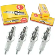 4pcs 08-14 Can-Am DS 90 NGK Standard Spark Plugs 90cc 5ci Mini Kit Set Engin yz