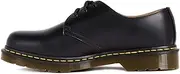 [Dr. Martens] Unisex 1461 3-Eye Oxford Shoe Smooth Leather, Black, UK 8/US M9W10