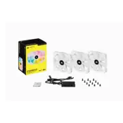 Corsair White Sp120 Rgb Elite 120Mm Rgb Led Pwm Fan