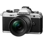 OM System OM-3 w/ 12-45mm f/4 Pro Black Lens Compact System Camera