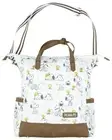 Peanuts Convertible Totepack Snoopy and Woodstock Backpack with Carrying Hand...