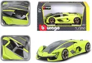 Bburago 1:24 Green Lamborghini Terzo Millennio Diecast Model Car 18-21094GRN