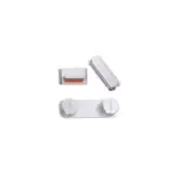 Power Volume Mute Switch Side Button Sets for iPhone 5s/SE 2016 SILVER