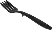 GRADENEVE Silicone Heat Resistant Cooking Fork Multifunctional Pasta Mixing Tool for Stir-Frying Serving and Baking Ergonomic Non- Handle Kitchen Utensil