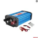 太陽能逆變器正弦波電源逆變器 300W DC 12V 到 AC 220V-240V 雙 USB 端口,帶數字顯示