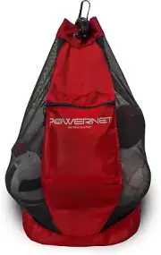 Mesh Bag Ball Storage for Soccer, Football & Volleyball, Ball Bag with Exterior