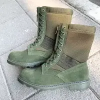 在飛比找蝦皮購物優惠-台灣製造🇹🇼國軍 麂皮靴 軍靴 戰術靴 戰鬥靴 長筒靴 透氣