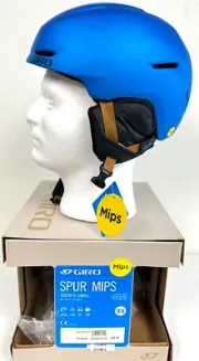 Giro Spur MIPS Youth XS Ski Snowboard Helmet NIB 48.5-52 cm,19-20.5 in Blue Kids