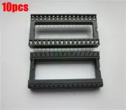 10Pcs Wide DIP-32 32 Pin 32Pin Solder Type Socket Adaptor New Ic ce