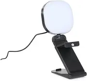 LED Streaming Key Light, LED Streamlight with TrueSoft, Adaptable Monitor Mount, Adjustable Color Temperature & Brightness Settings