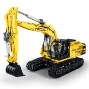 CaDA C61082W 1702pcs High-Tech Excavator Truck Vehicles Building Block