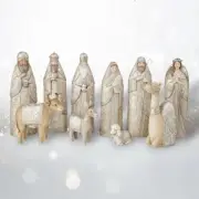 PRE-ORDER 13.5" Nativity Set Of 10 Christmas Decor *SHIPS 8/2025* NEW 2025