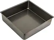 Bakemaster Deep Cake Pan Non-Stick Loose Base Square, Grey, 40063