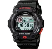 Casio G-Shock Digital Mens Black Moon Tide Graph Watch G7900-1 G-7900-1DR